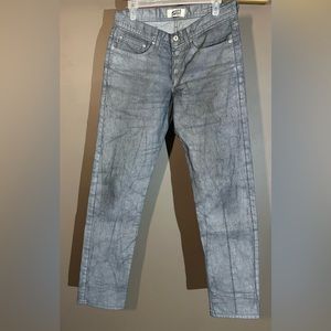 Men’s Naked and famous Reflective denim Weird guy fit